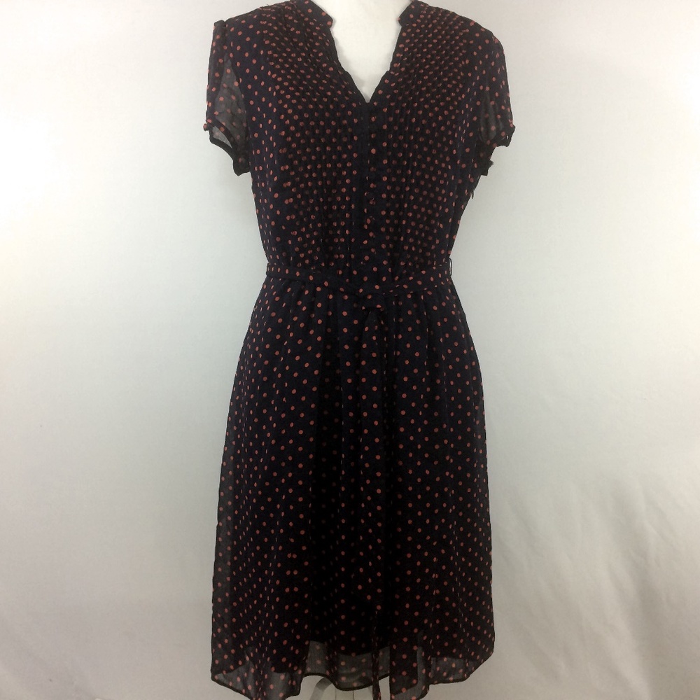 MSK polka dot dress